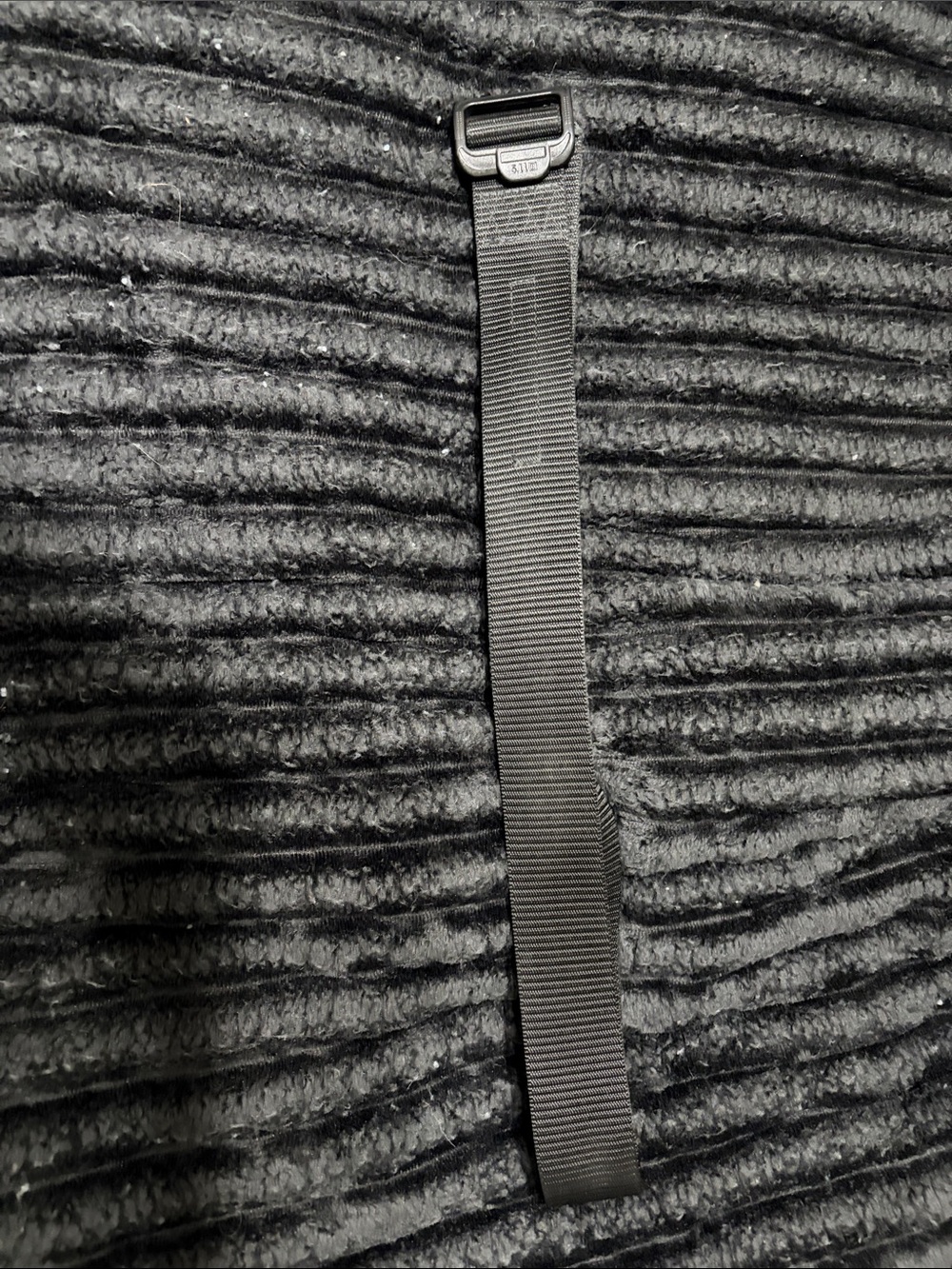 5.11 Tactical Black Nylon Webbing Belt with Metal Buckle